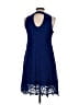 Miami 100% Polyester Blue Cocktail Dress Size S - photo 2