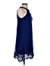 Miami 100% Polyester Blue Cocktail Dress Size S - photo 4