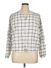 Gap Tweed Ivory Long Sleeve Blouse Size XL - photo 1