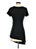 Entro Solid Black Casual Dress Size S - photo 2