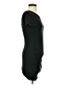 Entro Solid Black Casual Dress Size S - photo 4