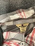 Woolrich 100% Rayon Plaid Gray Long Sleeve Button-Down Shirt Size M - photo 7