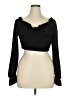 Shein 100% Polyester Black Long Sleeve Blouse Size 0X - photo 1