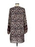 fleur bleue 100% Polyester Paisley Blue Casual Dress Size 6 - photo 2