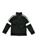 Adidas 100% Polyester Solid Black Track Jacket Size 4 - photo 2