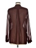 Talbots Burgundy Long Sleeve Blouse Size 6 - photo 2