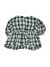 Old Navy Gray 3/4 Sleeve Blouse Size 0-3 mo - photo 2