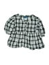 Old Navy Gray 3/4 Sleeve Blouse Size 0-3 mo - photo 1