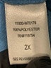 One World 100% Polyester Floral Blue Short Sleeve T-Shirt Size 2X - photo 7
