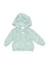 Carter's Teal Zip Up Hoodie Size Newborn - photo 1