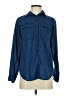 J.Crew 100% Cotton Blue Long Sleeve Polo Size 00 - photo 1