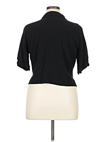 Moa Moa 3/4 Sleeve Button-Down Shirt (view 2)