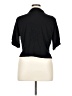 Moa Moa Black 3/4 Sleeve Button-Down Shirt Size XL - photo 2