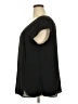 Halogen 100% Polyester Black Short Sleeve Blouse Size 2X - photo 5