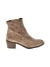 Paul Green 100% Leather Tan Ankle Boots Size UK 3 / US 5 - photo 1