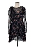IRO 100% Viscose Floral Black Cocktail Dress Size EU (FR) 40 / US 8 - photo 1