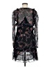 IRO 100% Viscose Floral Black Cocktail Dress Size EU (FR) 40 / US 8 - photo 2