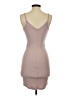 Express Solid Tan Cocktail Dress Size XS - photo 2