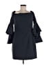 Milly Black Gray Cocktail Dress Size 10 - photo 1