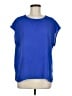 Cynthia Steffe 100% Polyester Blue Short Sleeve Blouse Size M - photo 1