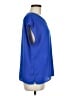 Cynthia Steffe 100% Polyester Blue Short Sleeve Blouse Size M - photo 4