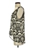 Soprano 100% Polyester Silver Sleeveless Blouse Size S - photo 5