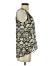 Soprano 100% Polyester Silver Sleeveless Blouse Size S - photo 4
