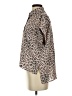 Lulus 100% Polyester Animal Print Brown Short Sleeve Blouse Size S - photo 5