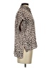 Lulus 100% Polyester Animal Print Brown Short Sleeve Blouse Size S - photo 4
