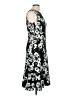 Erdem Floral Black Cocktail Dress Size 6 - photo 4