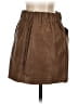 Zara Basic Brown Faux Leather Skirt Size S - photo 2