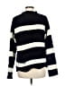 Hyfve 100% Polyester Stripes Black Blue Pullover Sweater Size M (estimated) - photo 2