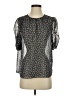 J.Crew 100% Polyester Black 3/4 Sleeve Blouse Size S - photo 1