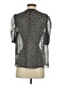 J.Crew 100% Polyester Black 3/4 Sleeve Blouse Size S - photo 2