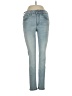 Express Solid Blue Jeans Size 0 - photo 1