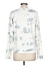 Monrow Tie-dye White Pullover Sweater Size L - photo 2