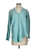Cato Teal Long Sleeve Blouse Size XS - photo 1