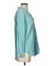 Cato Teal Long Sleeve Blouse Size XS - photo 4
