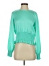 Ann Taylor Green Long Sleeve Blouse Size XS - photo 1