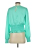 Ann Taylor Green Long Sleeve Blouse Size XS - photo 2