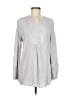 Chico's 100% Rayon Gray Casual Dress Size Med (1) - photo 1