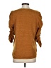 Max Studio Yellow Brown 3/4 Sleeve Top Size S - photo 2