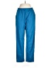 Collections etc. Solid Blue Casual Pants Size L - photo 1