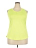 Ictive Green Yellow Sleeveless T-Shirt Size XXL - photo 1