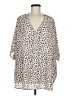 Adrienne 100% Polyester Ivory Kimono Size M - photo 1
