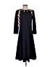 Talbots Argyle Blue Casual Dress Size 4 - photo 1