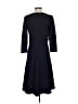Talbots Argyle Blue Casual Dress Size 4 - photo 2