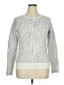 Athleta Metallic Silver Gray Pullover Sweater Size 1X (estimated) - photo 1