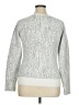 Athleta Metallic Silver Gray Pullover Sweater Size 1X (estimated) - photo 2