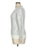 Athleta Metallic Silver Gray Pullover Sweater Size 1X (estimated) - photo 5
